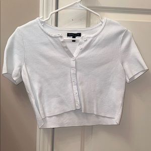 cropped sweater tee